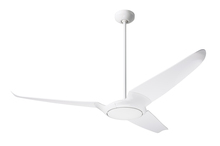 Modern Fan Co. IC3-GW-56-WH-NL-RC - IC/Air (3 Blade ) Fan; Gloss White Finish; 56" White Blades; No Light; Remote Control